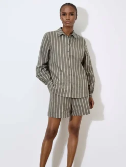 Damen Apricot Blusen>Damen Bluse