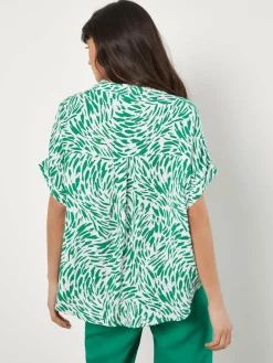 Damen Apricot Blusen>Damen Bluse