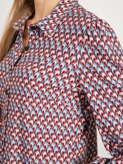 Vicci Germany Blusen<Damen Bluse rot blau kariert