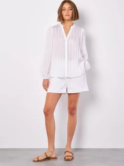 Damen Apricot Blusen><noscript><img width=