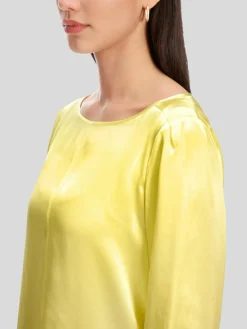 Marc Cain Blusen<Damen Bluse gelb uni