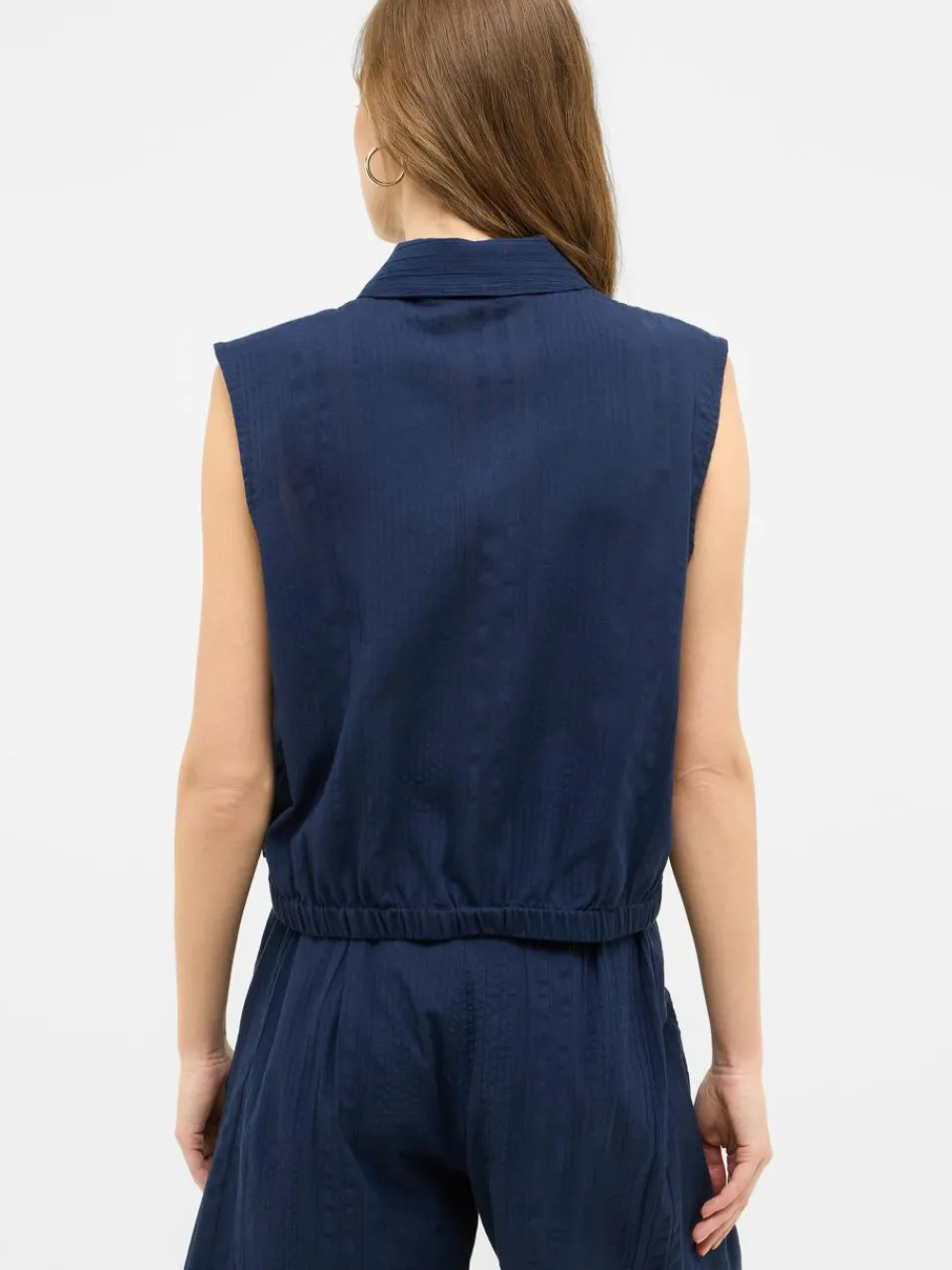 Mustang Blusen<Damen Bluse marine uni