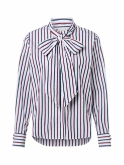 Rich & Royal Blusen<Damen Bluse weiß marine gestreift