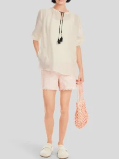 Marc Cain Blusen<Damen Bluse beige uni