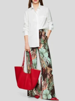 Marc Cain Blusen<Damen Bluse weiß uni