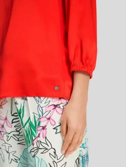 Marc Cain Blusen<Damen Bluse rot uni