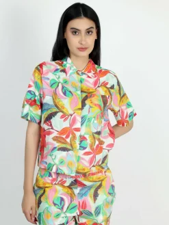 Vicci Germany Blusen<Damen Bluse mehrfarbig bedruckt