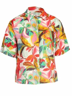 Vicci Germany Blusen<Damen Bluse mehrfarbig bedruckt