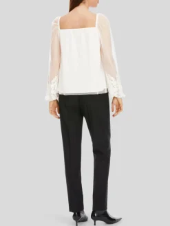 Marc Cain Blusen<Damen Bluse rosa uni