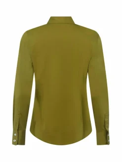 Marie Lund Blusen<Damen Bluse erbse uni