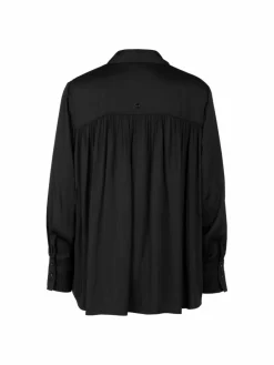 Marc Cain Blusen<Damen Bluse schwarz uni