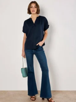 Damen Apricot Blusen>Damen Bluse