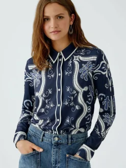 Damen Oui Blusen>Damen Bluse