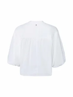 BOSS Orange Blusen<Damen Bluse - Bales weiß uni