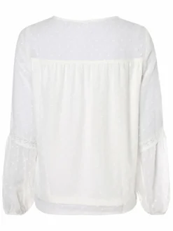 Vila Blusen<Damen Bluse - VIEdee ecru uni