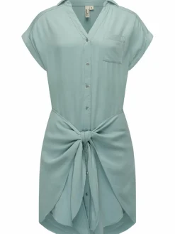 Ragwear Kleider<Damen Blusenkleid - Bahaya aqua uni