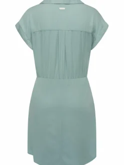 Ragwear Kleider<Damen Blusenkleid - Bahaya aqua uni