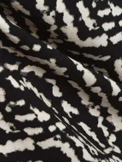 Street One Blusen<Damen Blusenshirt schwarz beige gemustert