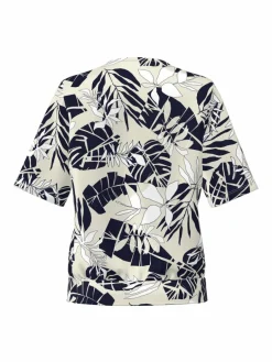 Frank Walder Blusen<Damen Blusenshirt mehrfarbig gemustert