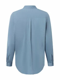 Marie Lund Blusen<Damen Blusenshirt blau uni