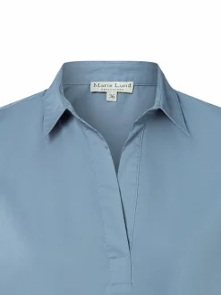 Marie Lund Blusen<Damen Blusenshirt blau uni