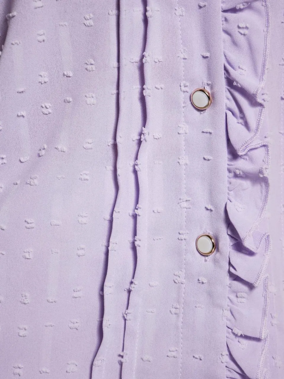 Faina Blusen<Damen Blusenshirt purple uni