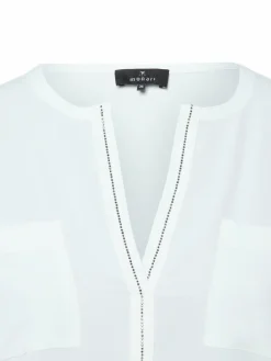 Monari Blusen<Damen Blusenshirt ecru uni