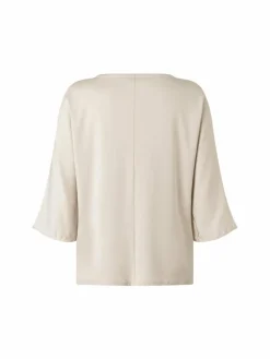MAERZ Blusen<Damen Blusenshirt beige uni