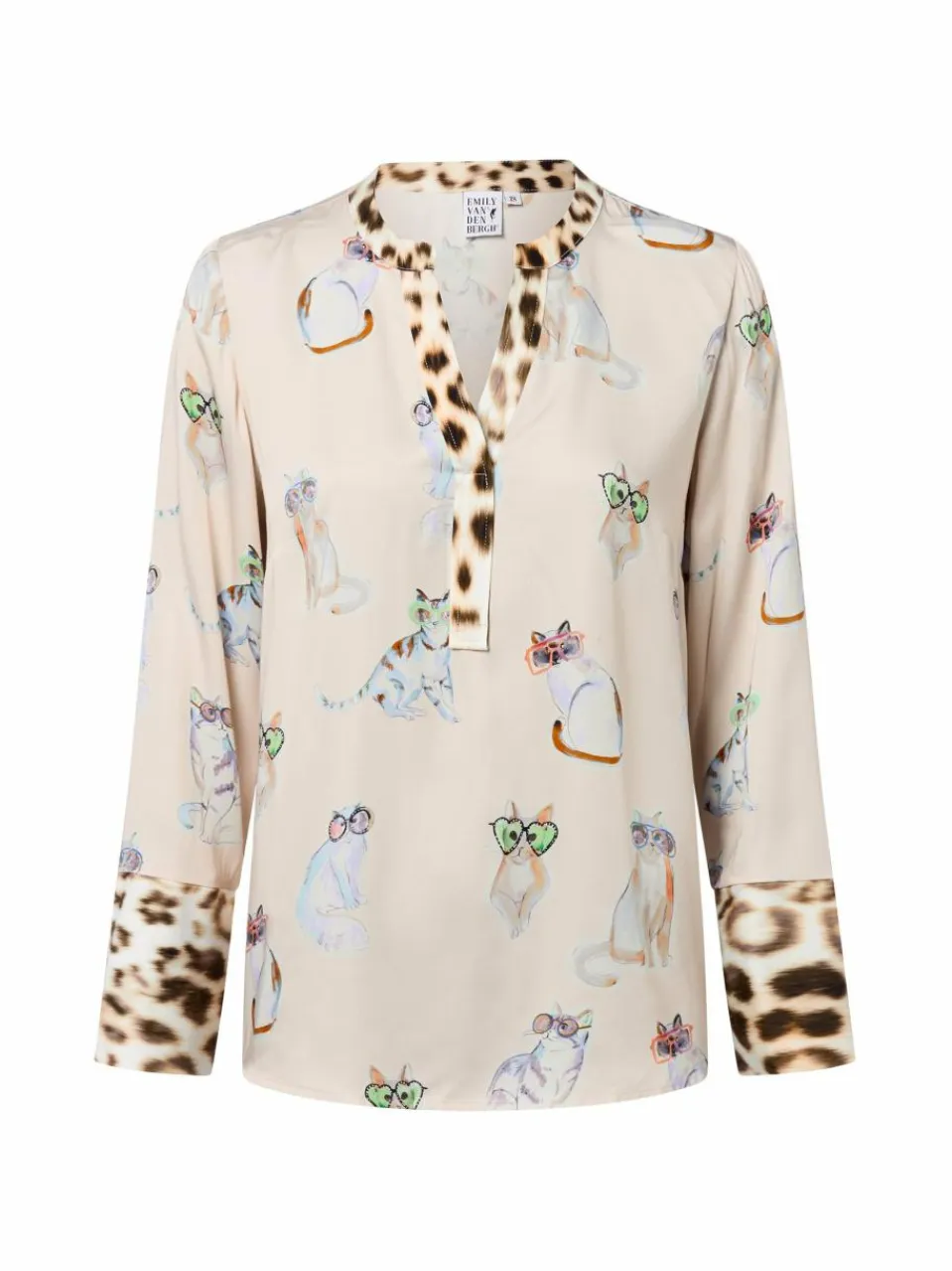 Damen Emily van den Bergh Blusen>Damen Blusenshirt