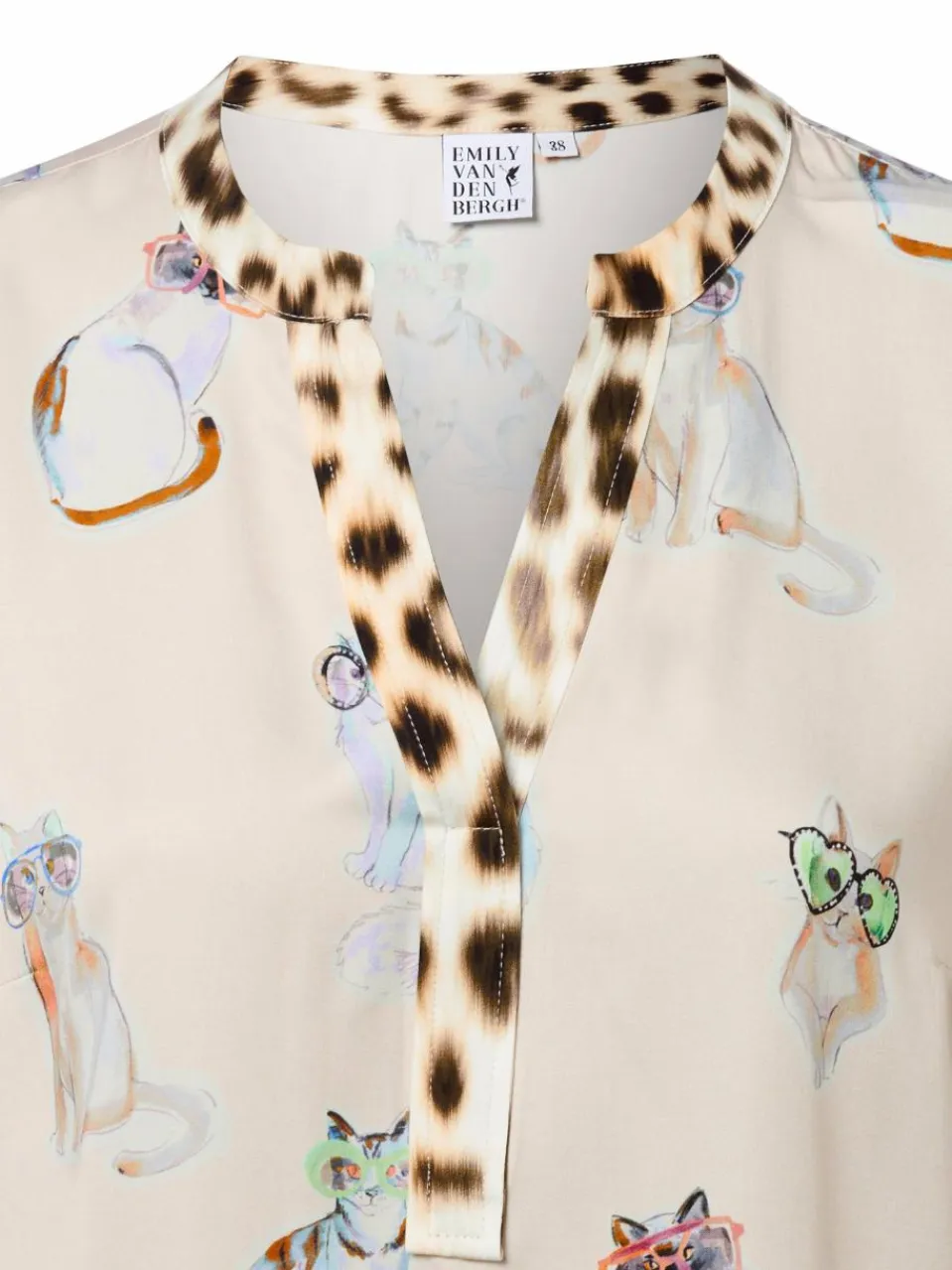 Damen Emily van den Bergh Blusen>Damen Blusenshirt