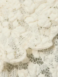 zero Blusen<Damen Blusenshirt ecru uni