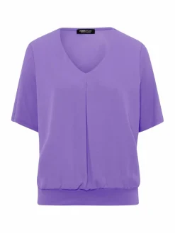 Frank Walder Shirts & Tops<Damen Blusenshirt flieder lila uni