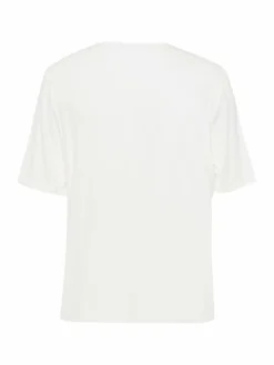 Frank Walder Blusen<Damen Blusenshirt ecru weiß uni