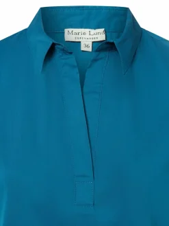 Marie Lund Blusen<Damen Blusenshirt blau uni