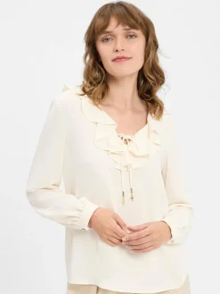 JOOP! Blusen<Damen Blusenshirt - Bastienne ecru uni