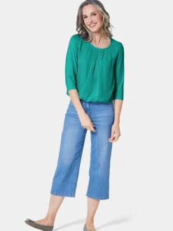 Damen Goldner Blusen><noscript><img width=