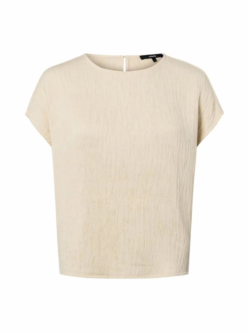 Someday Blusen<Damen Blusenshirt - Zlamea beige strukturiert