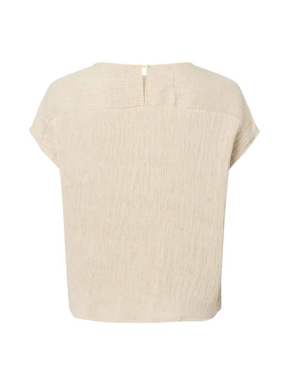 Someday Blusen<Damen Blusenshirt - Zlamea beige strukturiert