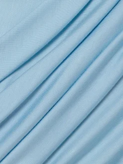 comma Blusen<Damen Blusentop hellblau uni