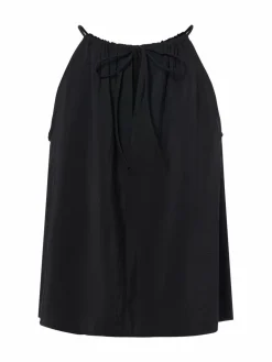 Opus Blusen<Damen Blusentop - Foyage schwarz uni