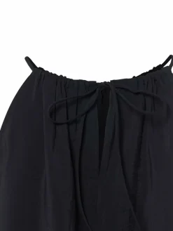 Opus Blusen<Damen Blusentop - Foyage schwarz uni