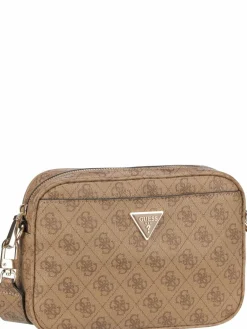 GUESS Taschen & Rucksäcke<Damen Bodybag - Meridian II Camera Bag 74140 Logo braun uni