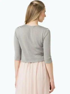 Marie Lund Blazer<Damen Bolero grau uni