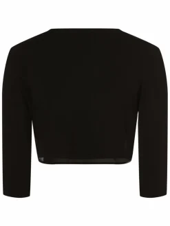 VM Blazer<Damen Bolero schwarz uni