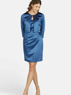 Damen Kleo Blazer>Damen Bolero Damen Satin Bolero