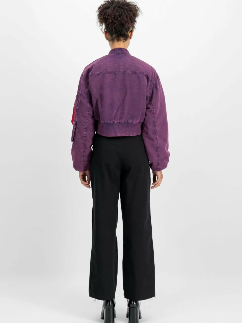 Alpha Industries Jacken & Westen<Damen Bomberjacke lila uni