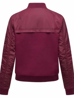 Navahoo Jacken & Westen<Damen Bomberjacke - Willstehaben 14 lila uni