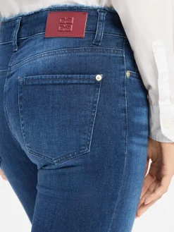 Cambio Jeans|Hosen<Damen Bootcut Jeans - Francesca dark stone uni