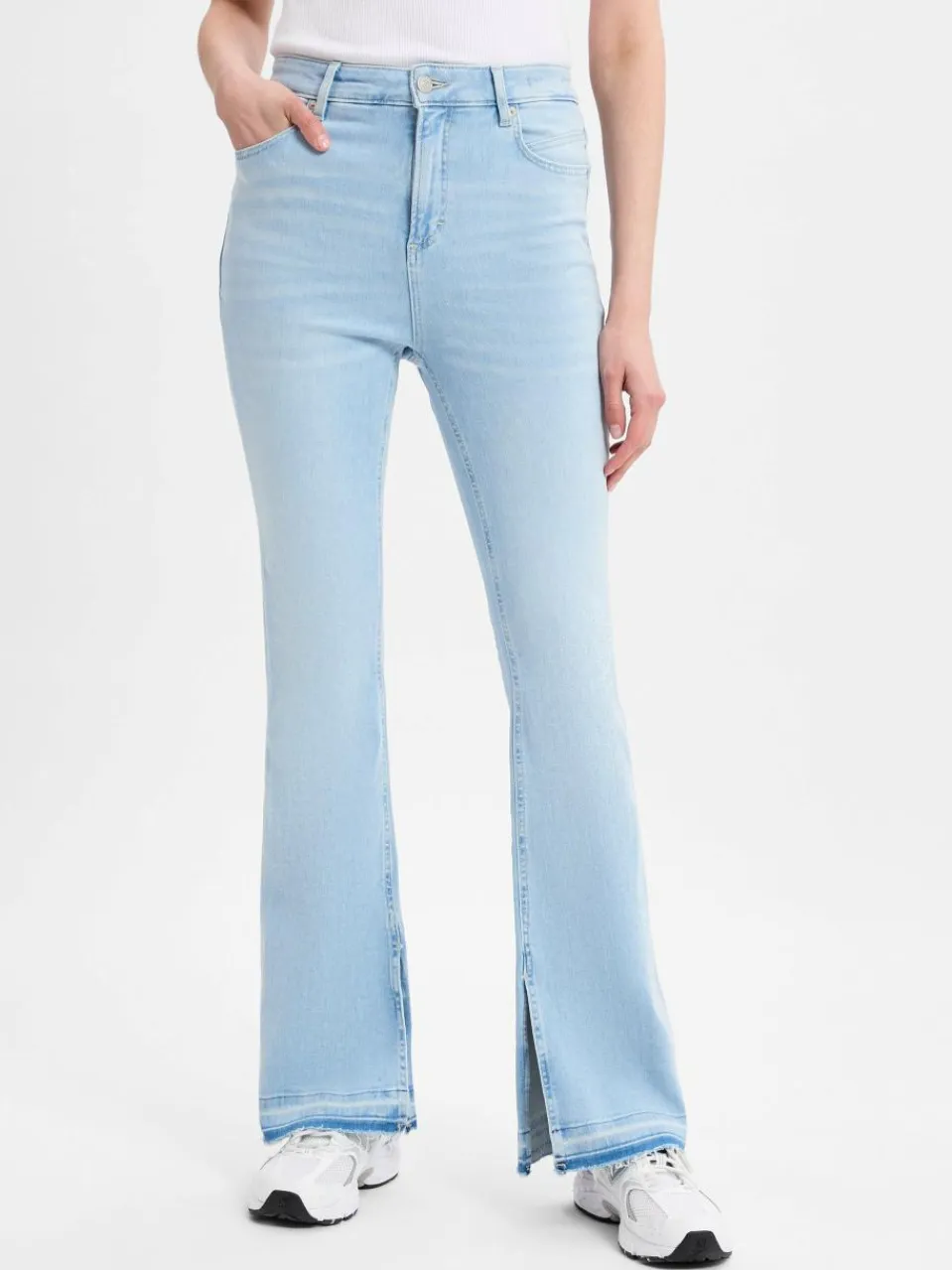 BOSS Orange Jeans<Damen Bootcut-Jeans - C_Rosa bleached uni