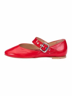 Lloyd Ballerinas<Damen Bootsschuhe rot uni